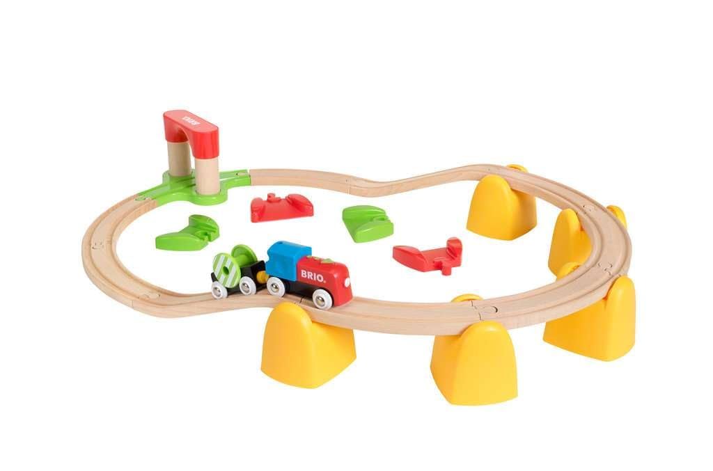 25 Piece Wood Train Set X873