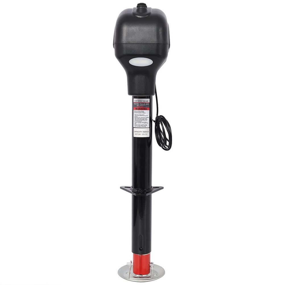 12V Electric Trailer Jack with Adjustable Drop Leg Z676