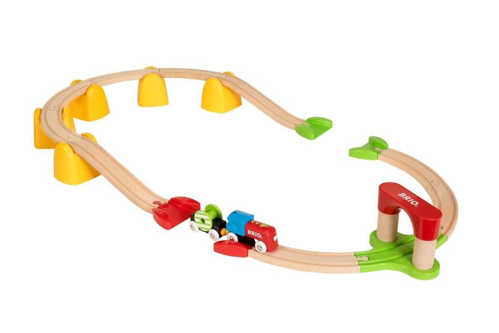 25 Piece Wood Train Set X873