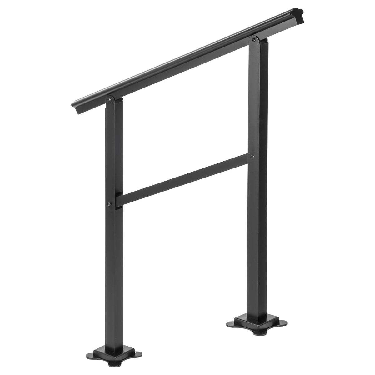 Aluminum Outdoor Stair Handrail 36 x 35 for 2-3 Steps Y59506