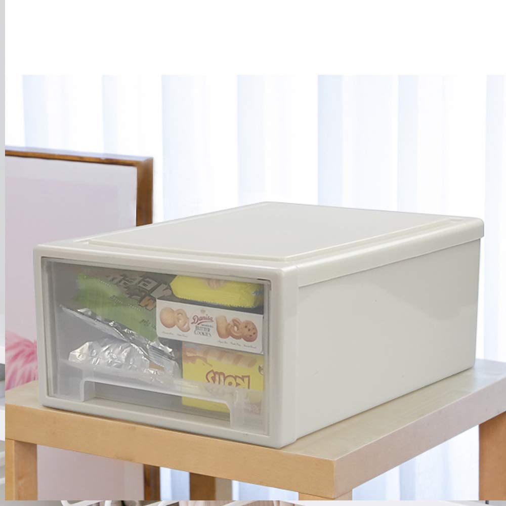 17.8 Quart 4 Pcs Plastic Stacking Storage Drawer N35461