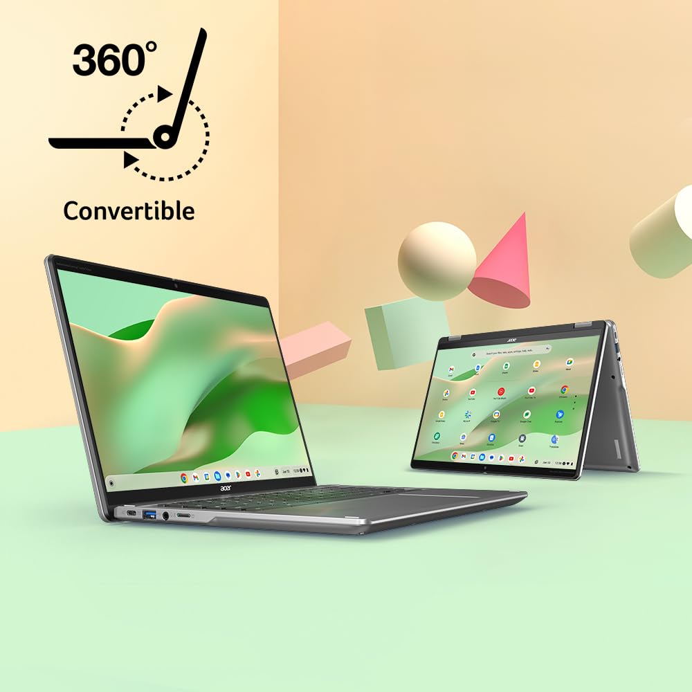 14" Convertible Laptop Intel Core i3 8GB 128GB Chrome OS D231