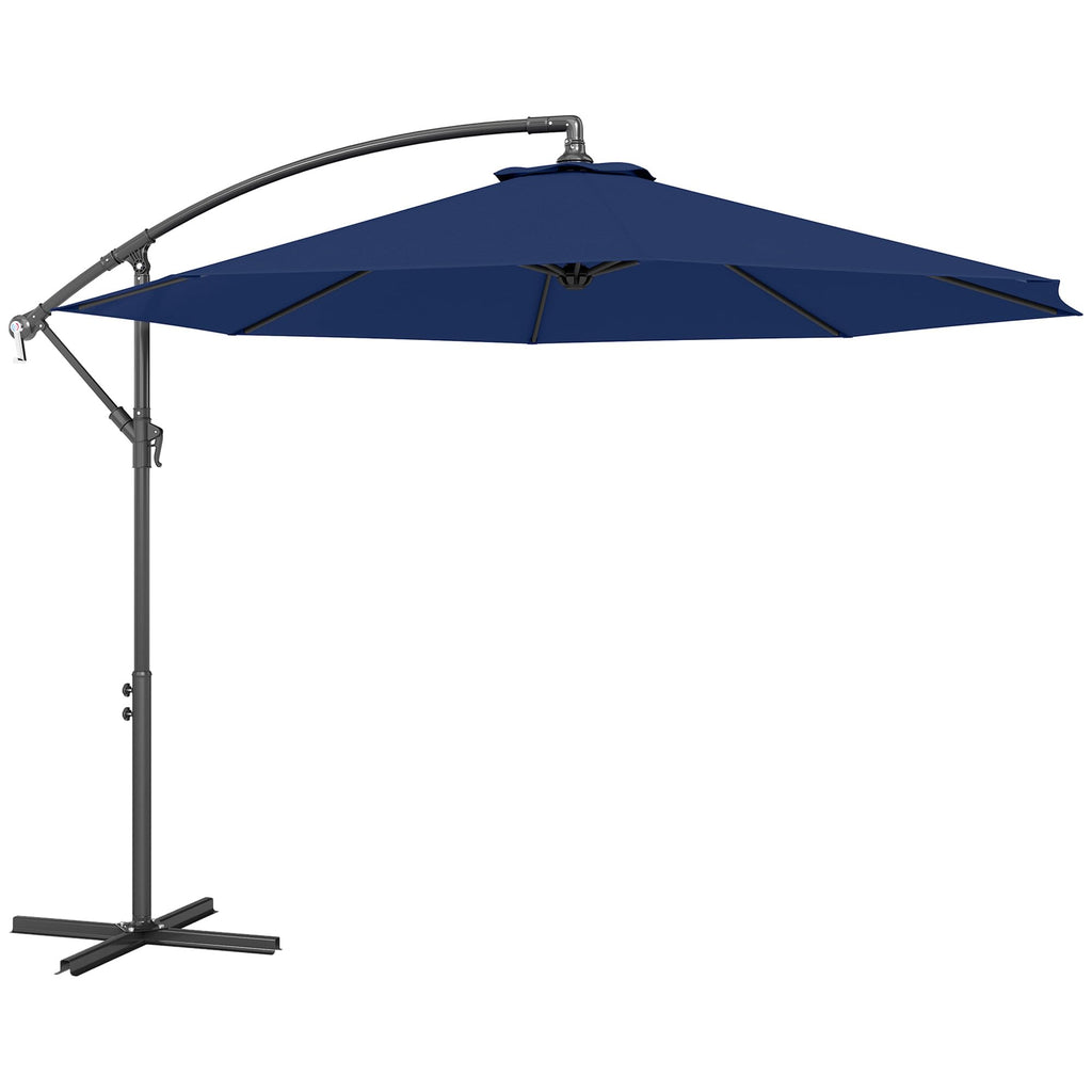 10' Cantilever Tilt Offset Patio Umbrella H293