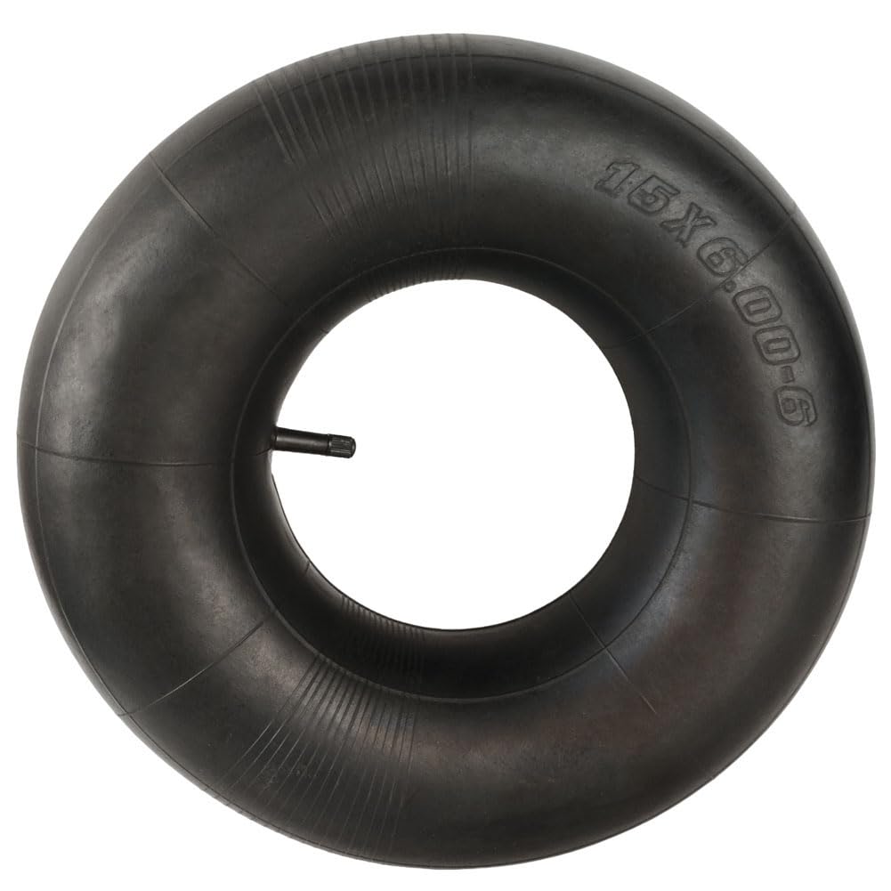 2 Pack 15x6.00-6" Inner Tubes with TR-13 Straight Valve Stem W34493