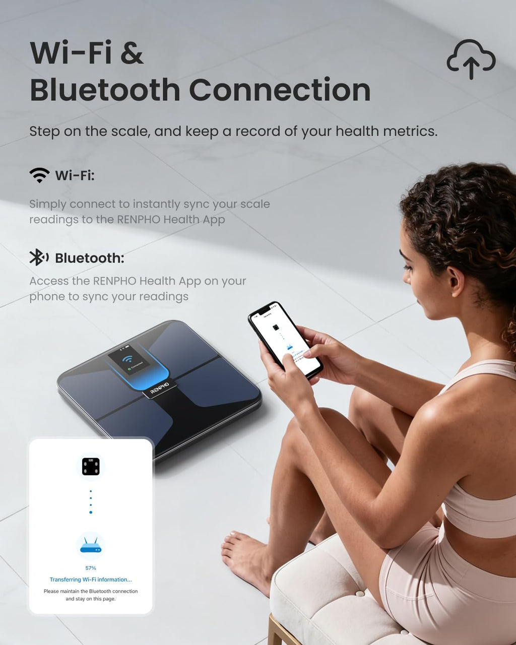 Smart Tape with Large Display, Scale with BMI A9738