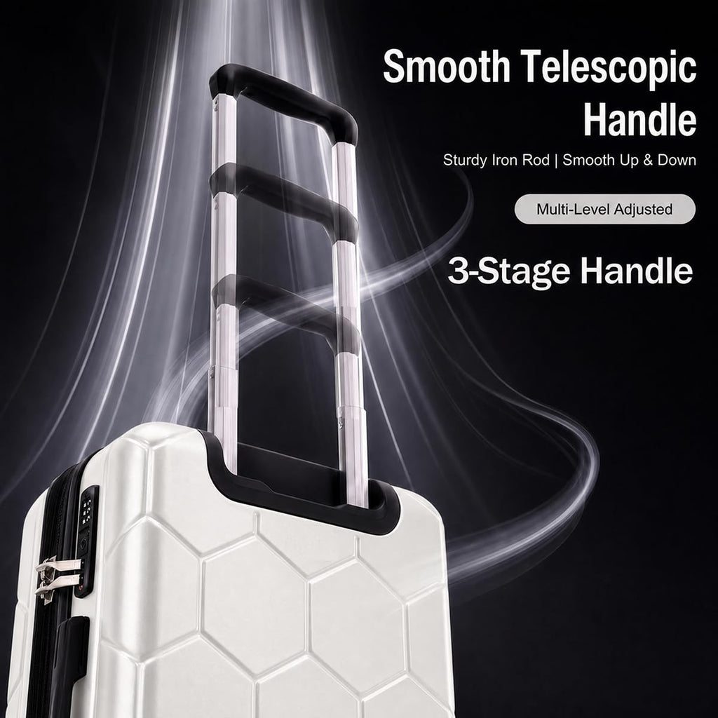 20 Inch Hardshell Expandable Carry On Luggage with TSA Lock J250