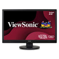 22 Inch Full HD 1080p LED Monitor with HDMI and VGA Inputs, Black R130