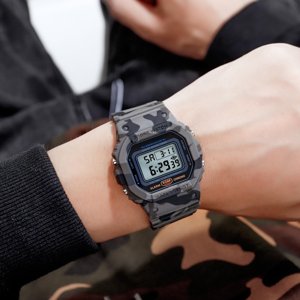 Waterproof Digital Watches Y37593