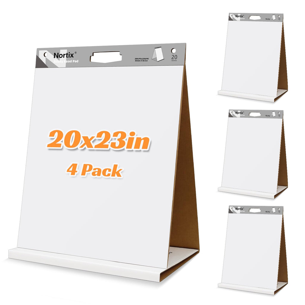 Sticky Easel Pads 20x23 Inches 20 Sheets 4 Pads L699