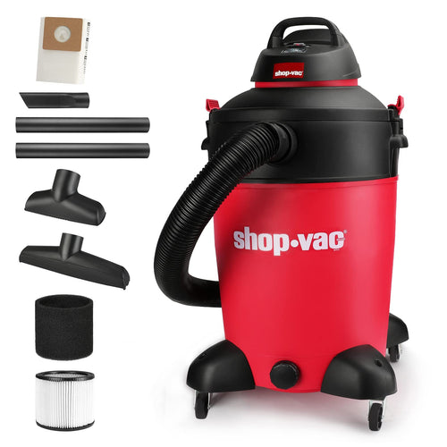 16 Gallon 6.5 Peak HP Wet/Dry Vacuum D327
