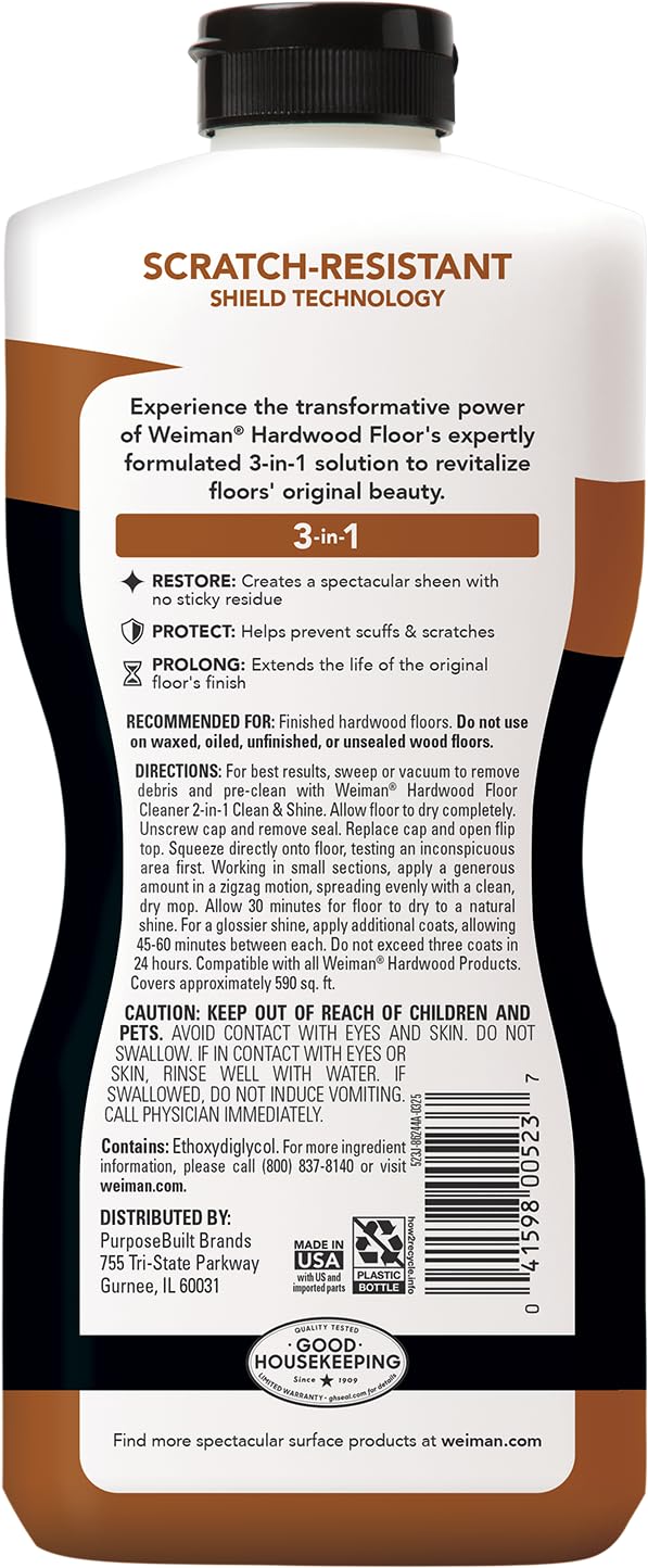 Wood Floor Polish and Restorer 32 Oz K72635
