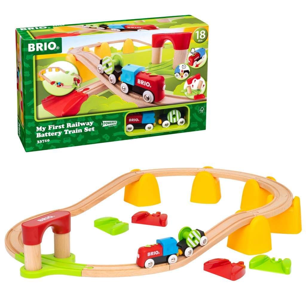 25 Piece Wood Train Set X873