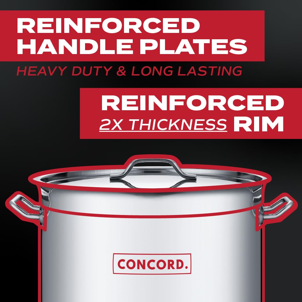 40 Quart Stainless Steel Stock Pot I2397