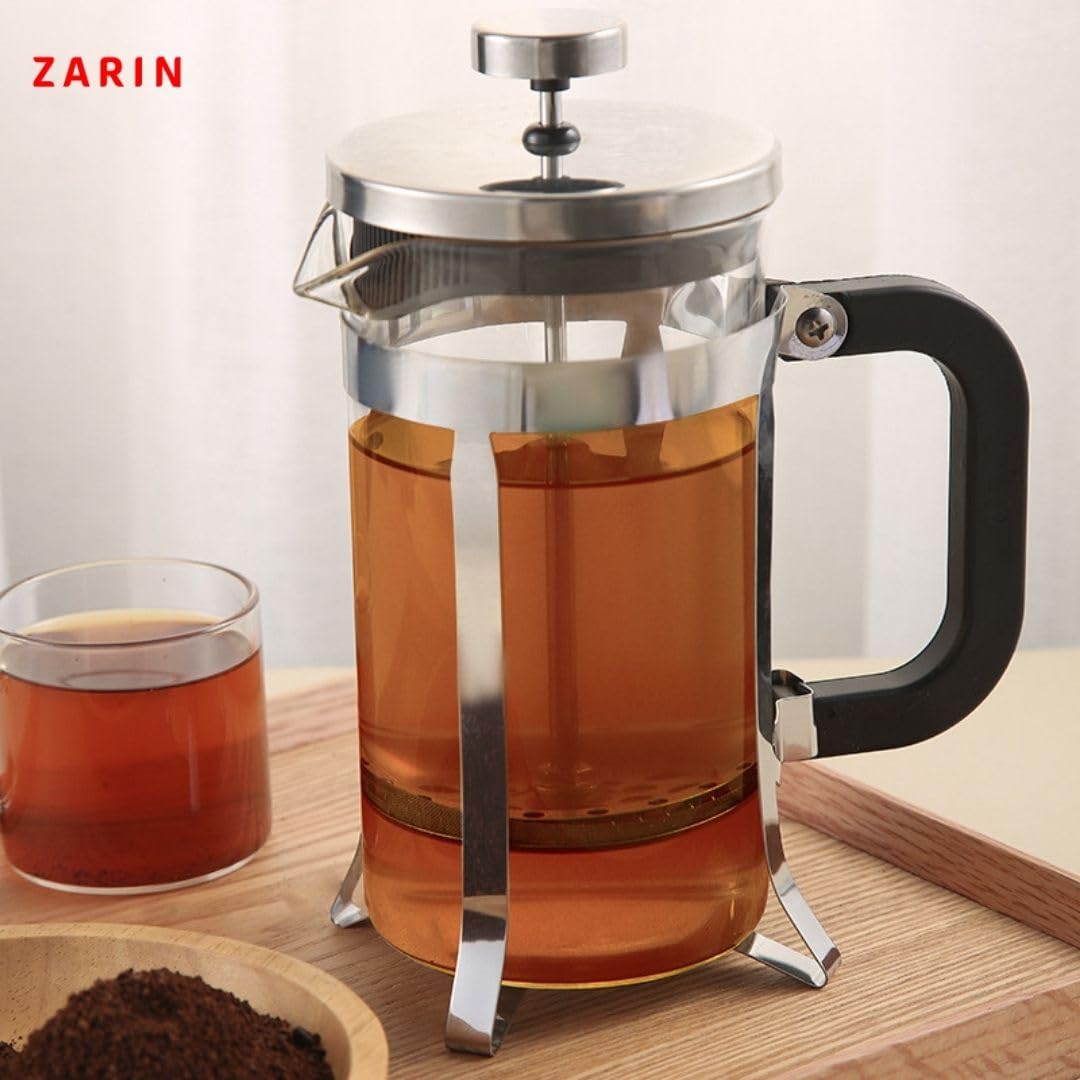 34oz French Press Coffee & Tea Maker Borosilicate Glass Stainless Steel K29995