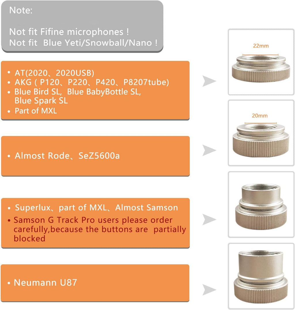 Anti Vibration Microphone Shock Mount P186