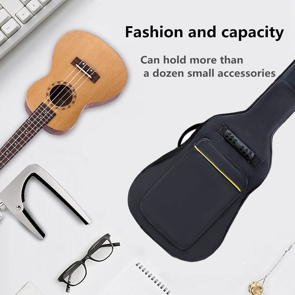 40 41 42 Inch Acoustic Folk Guitar Bag Backpack 600D Oxford Soft Carry Case M17729