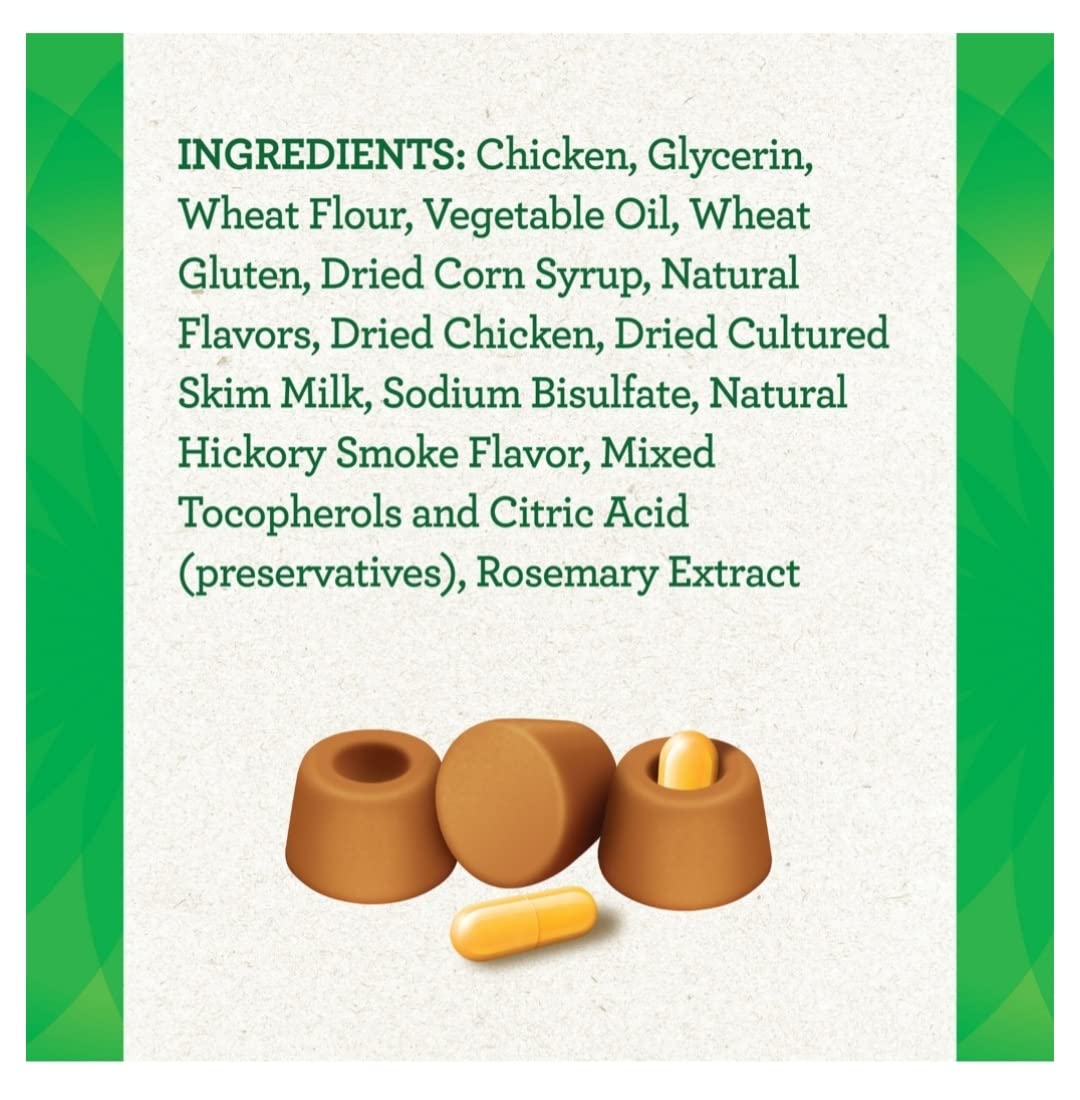Chicken Flavor Pill Pockets Treats for Dogs 23.7 Oz Z92149