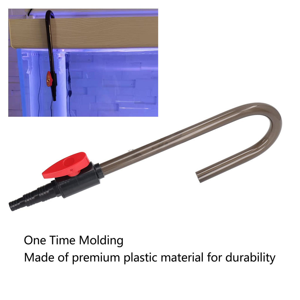 Wall Mounted Aquarium Water Filler Tube with Control Valve D510097
