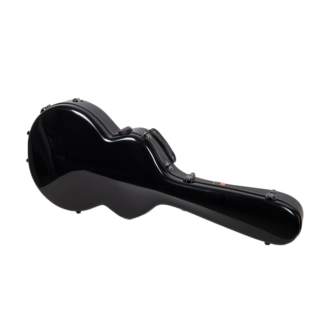 Black Fiberglass Semi-Hollow & Hollowbody Electric Guitar Case E218