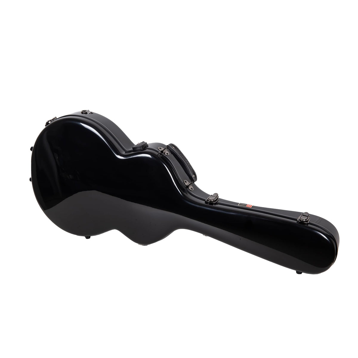 Black Fiberglass Semi-Hollow & Hollowbody Electric Guitar Case E218