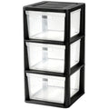 3-Drawer Plastic Storage Organizer Tower G985