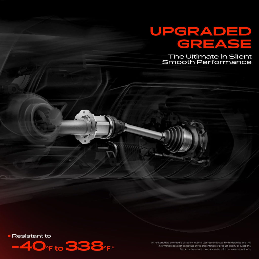 Set of 2 Front CV Axle Shaft Assembly T807