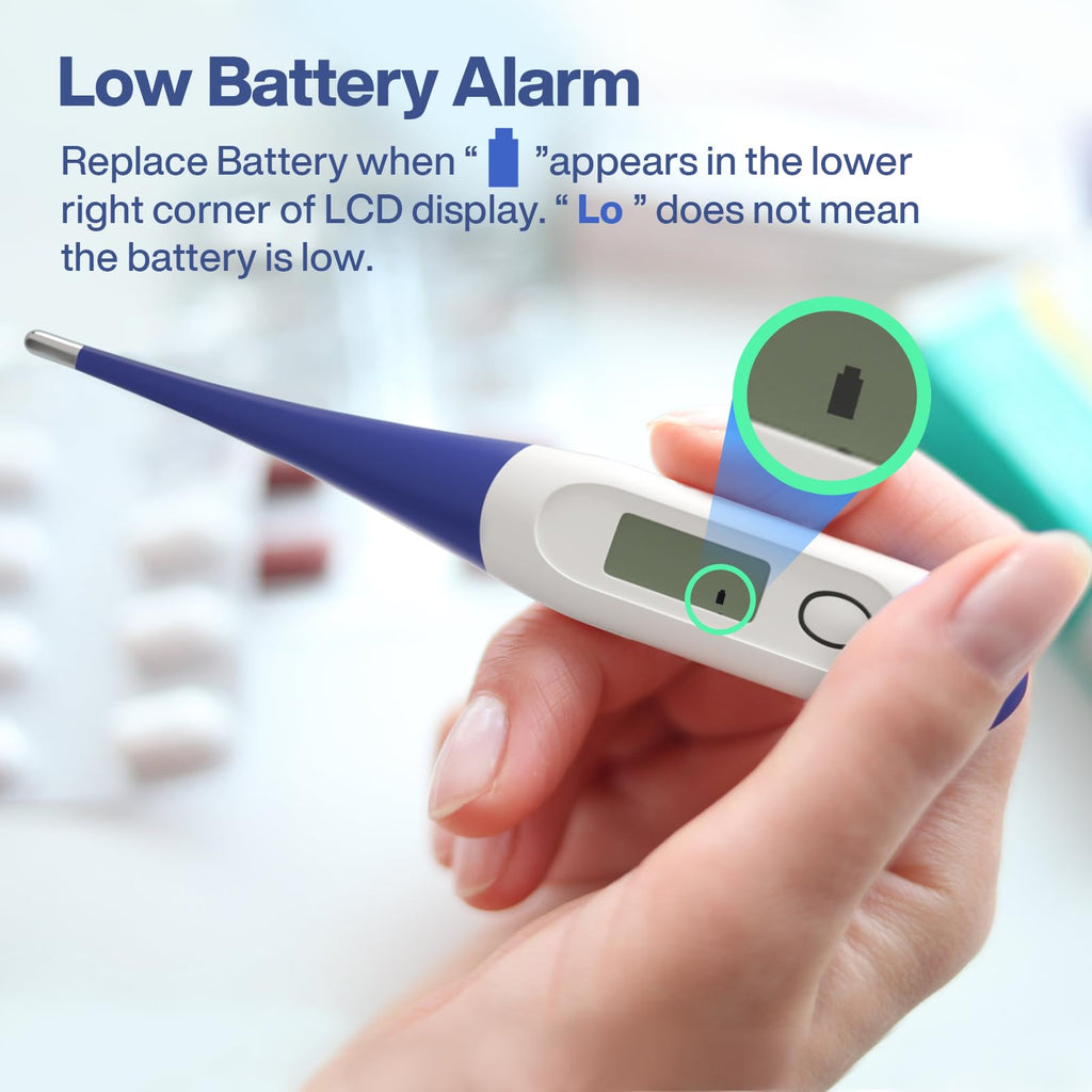 Digital Thermometer Dark Blue Z730
