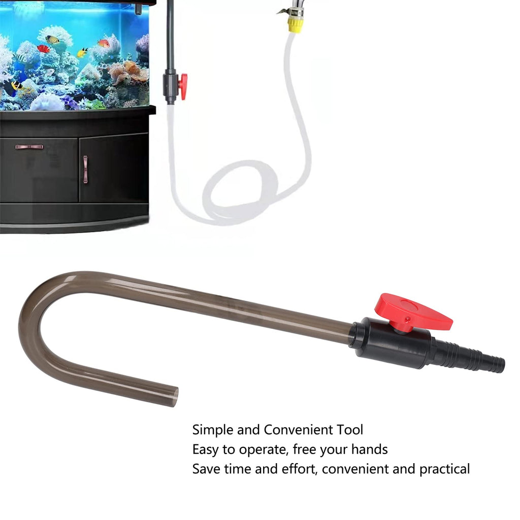 Wall Mounted Aquarium Water Filler Tube with Control Valve D510097