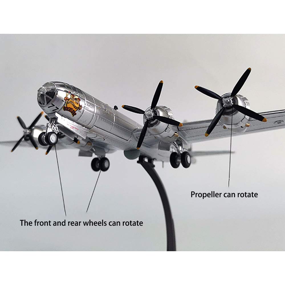 1/144 Diecast WWII B-29 Bomber Model Aircraft Y7125