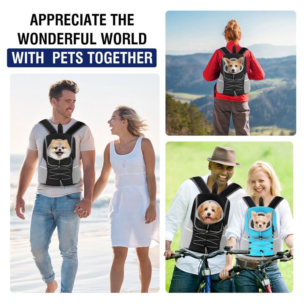 Ventilated Mesh Pet Front Carrier Backpack L626