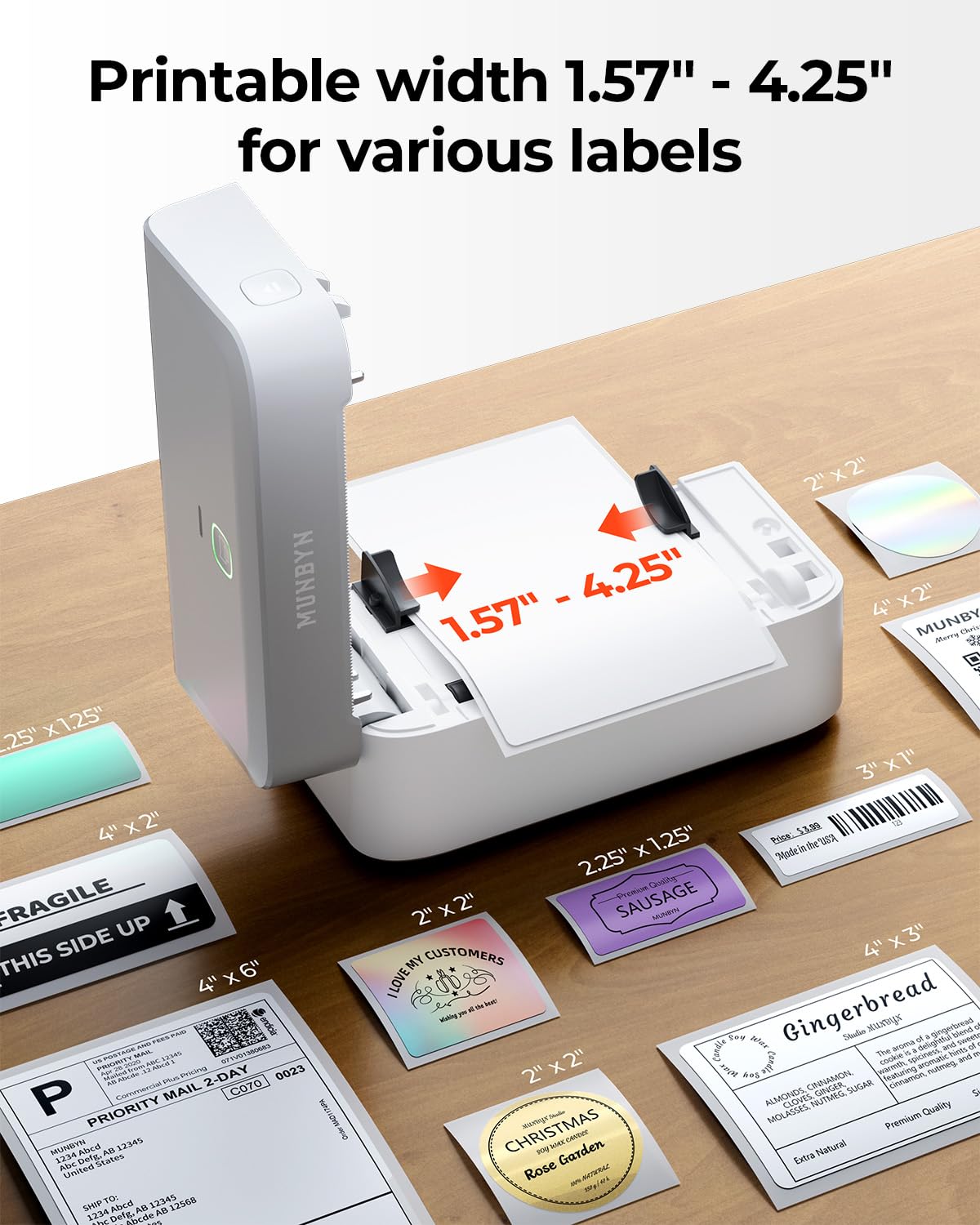 Bluetooth Thermal Label Printer Q910125