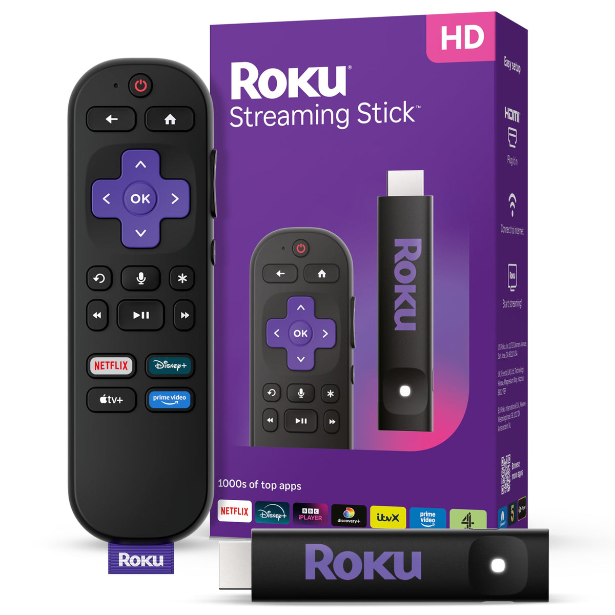 HD Streaming Stick with Voice Remote V5725