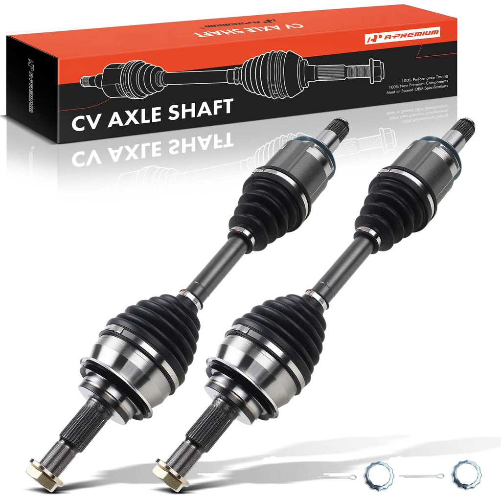Set of 2 Front CV Axle Shaft Assembly T807