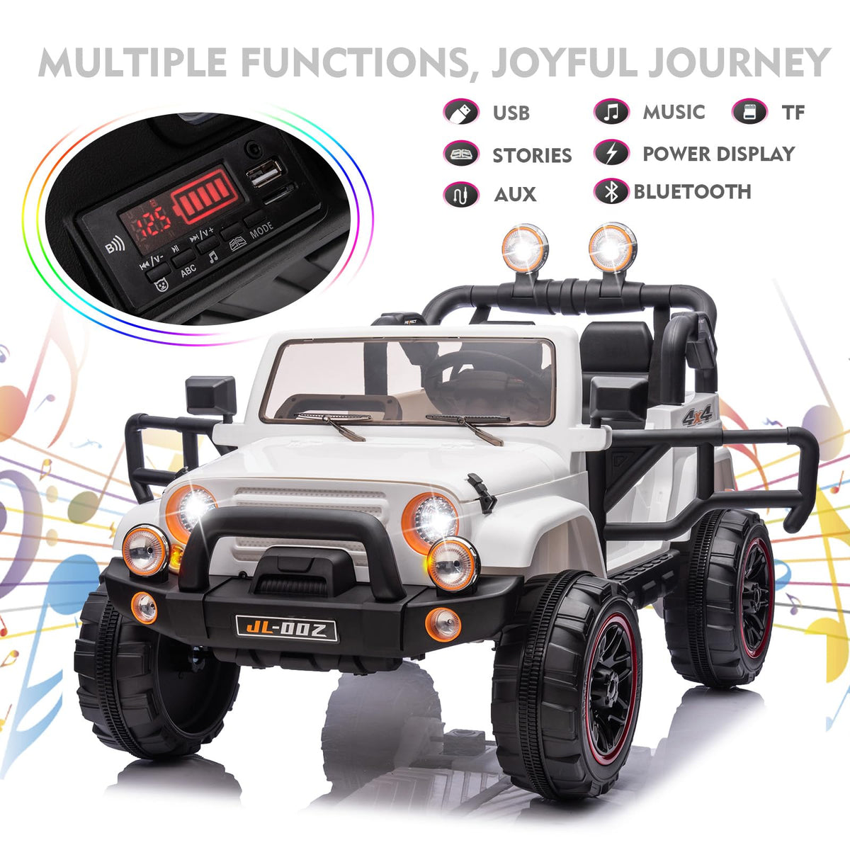 2 Seater 12V Ride On Truck Y3237
