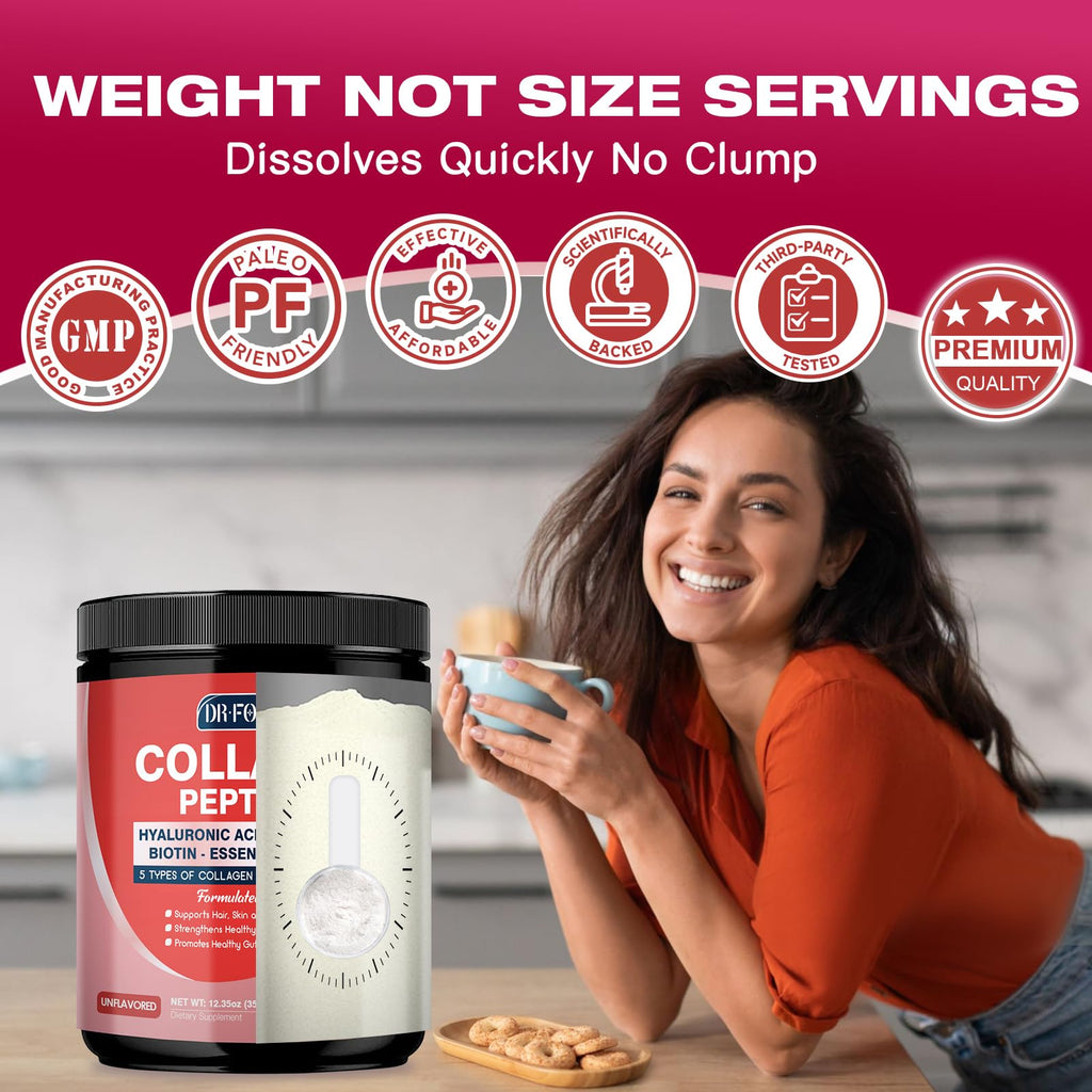 Multi Collagen Peptides Powder with Probiotics G59397