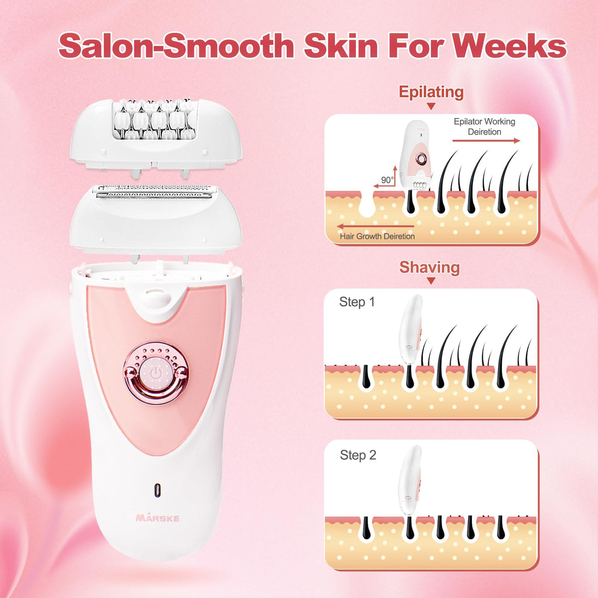 2 in 1 Epilator I225