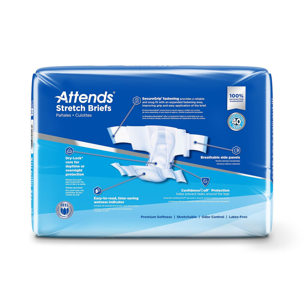 Large/X-Large Adult Incontinence Briefs 96 Ct T1902