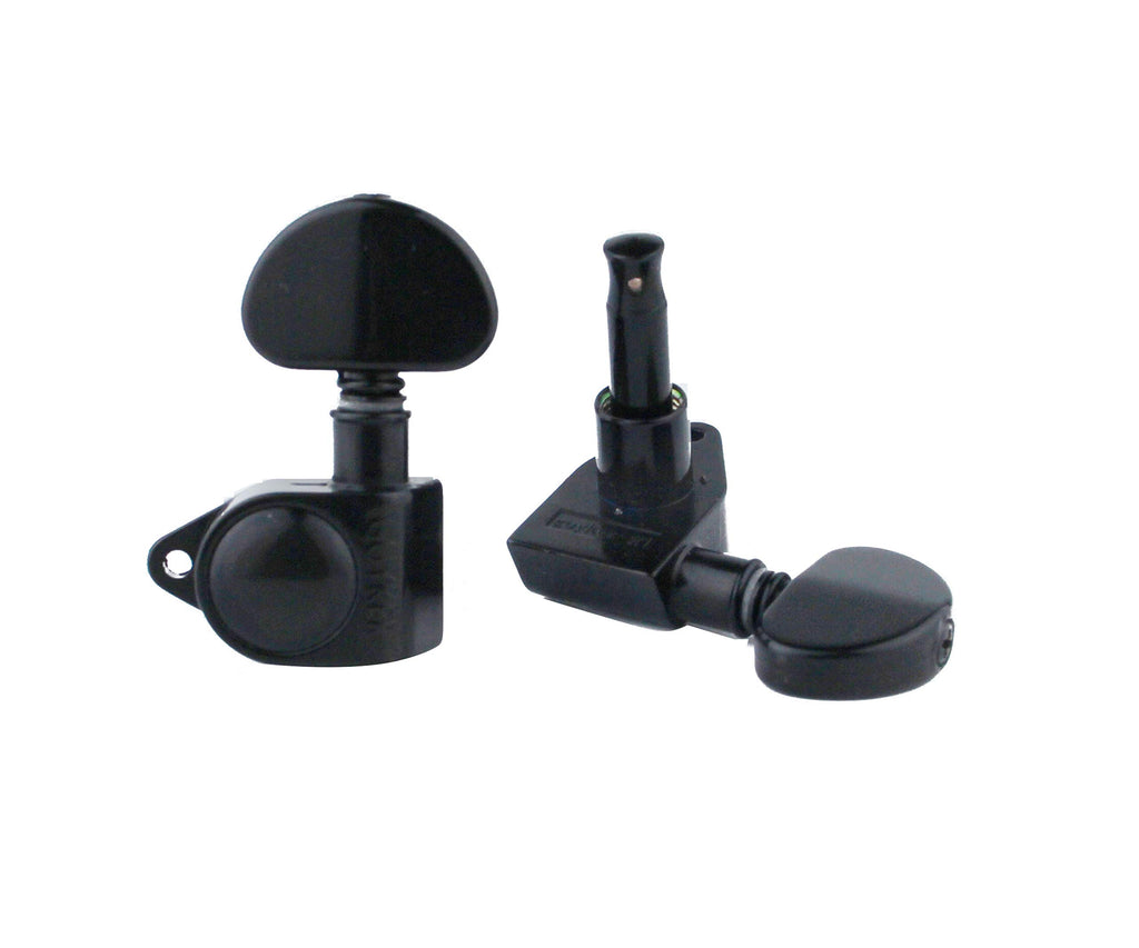Guitar Machine Heads 3L + 3R Black A312469