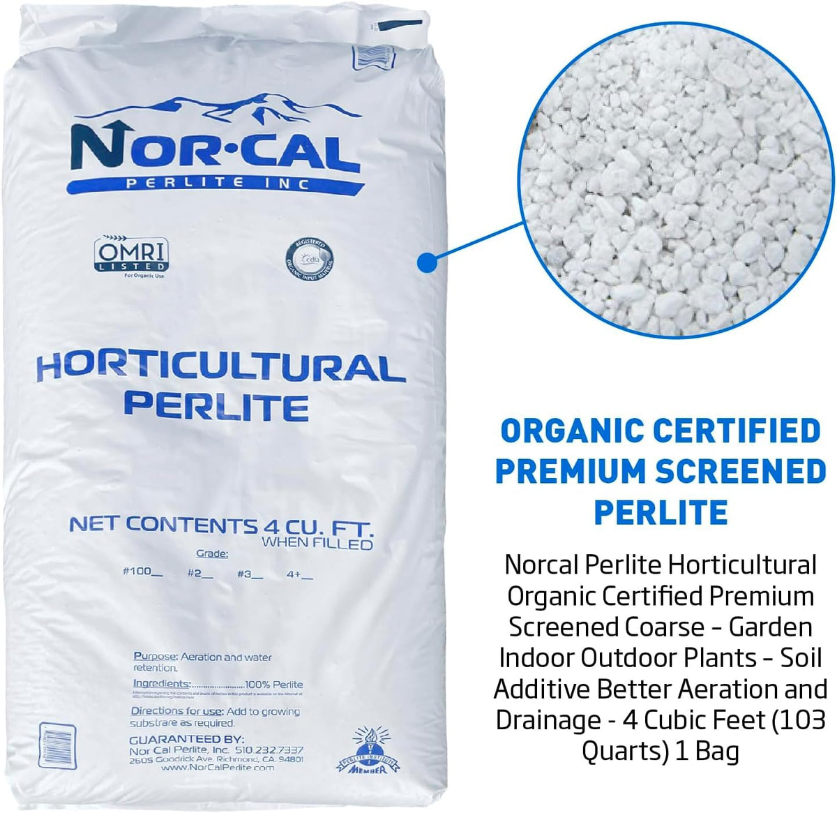 Perlite 4 Cubic Feet 1 Bag N72134
