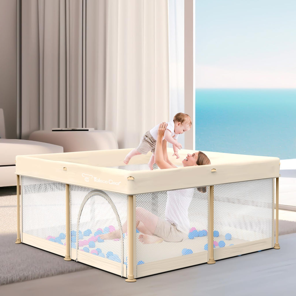 Foldable Baby Playpen 50x50 Inch X538