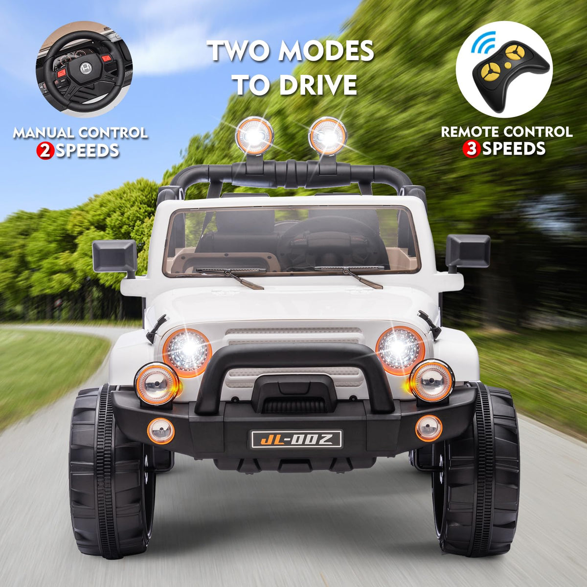 2 Seater 12V Ride On Truck Y3237