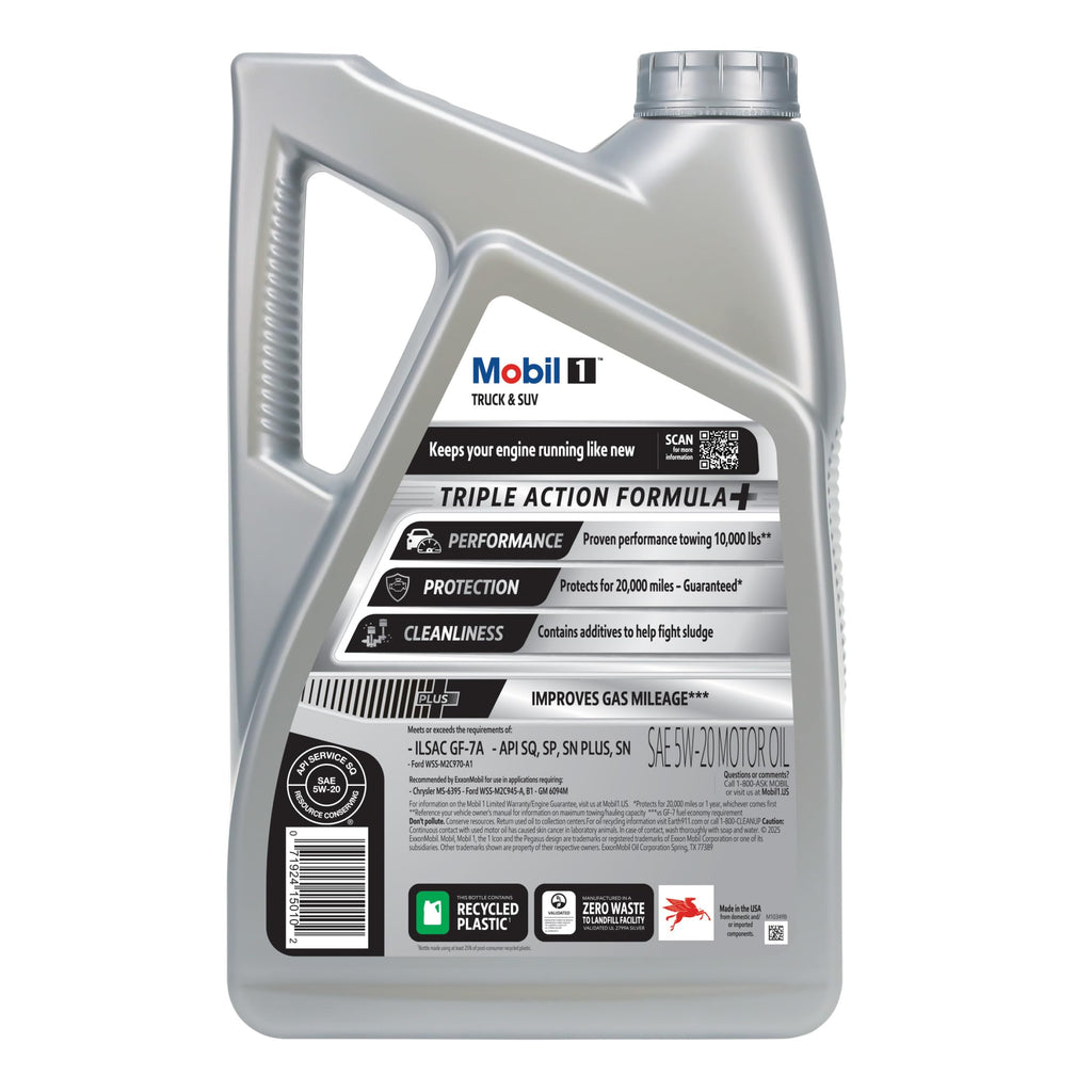 5 Quart 5W-20 Full Synthetic Motor Oil F305837