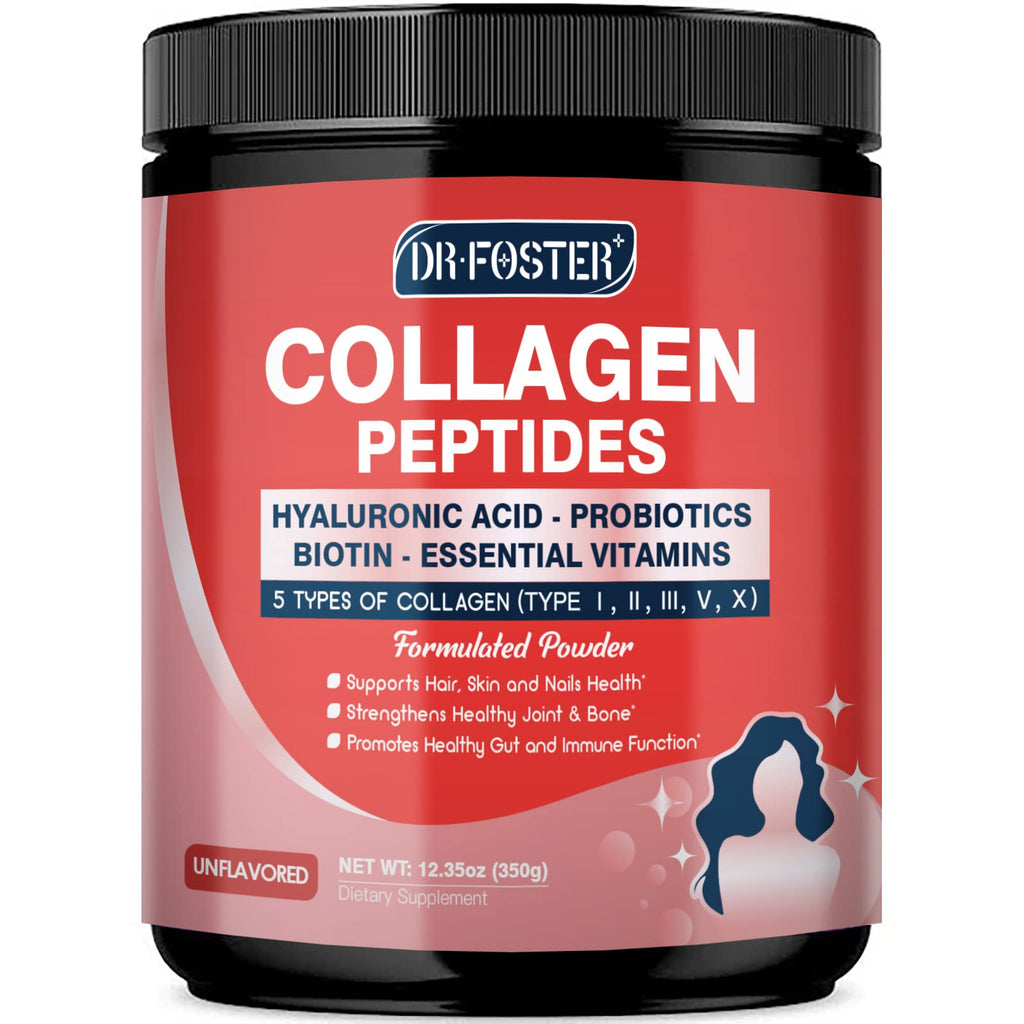 Multi Collagen Peptides Powder with Probiotics G59397
