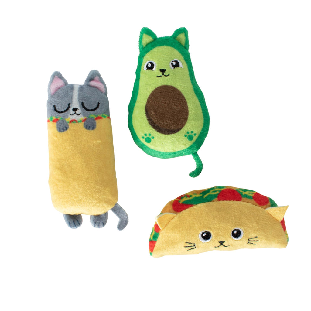 Plush Cat Toy 3 Piece Set M13870