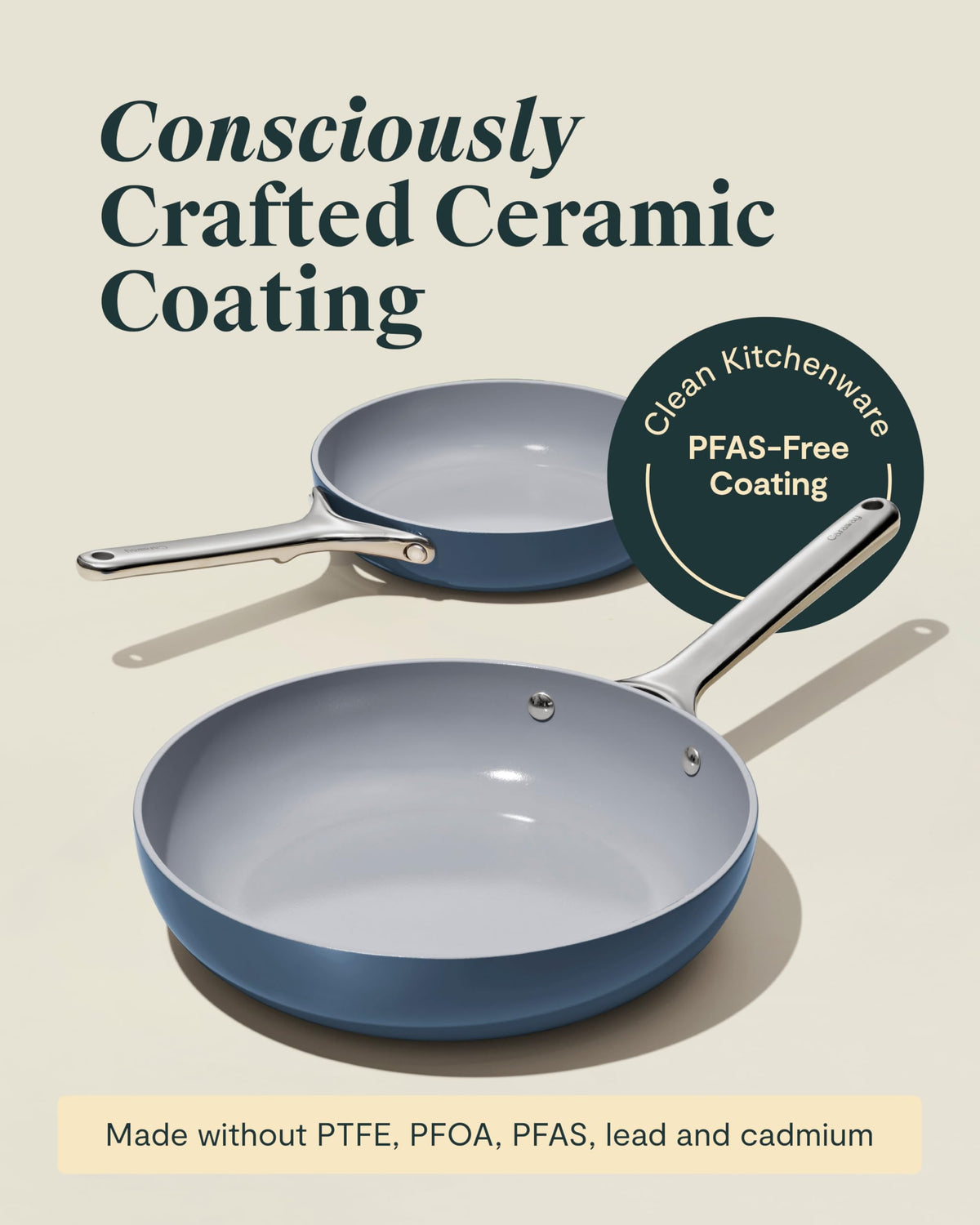 Fry Pan Set with Glass Lids M565