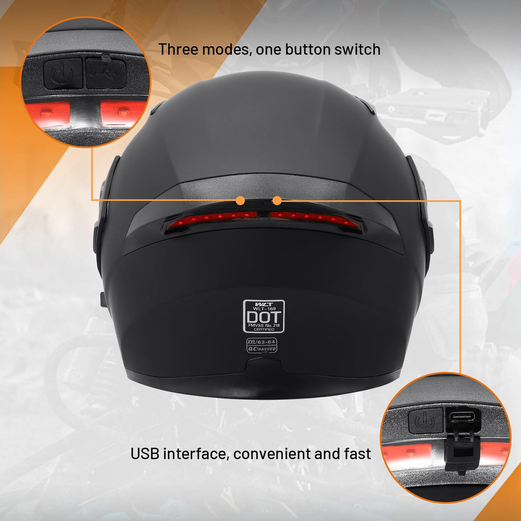Full Face Modular Motorcycle Helmet N8092