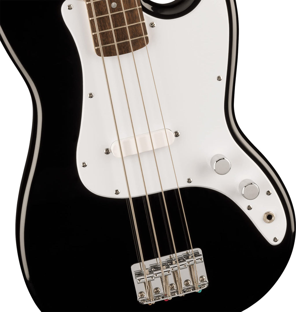 Black Bass Guitar with Amplifier and Cable T9065