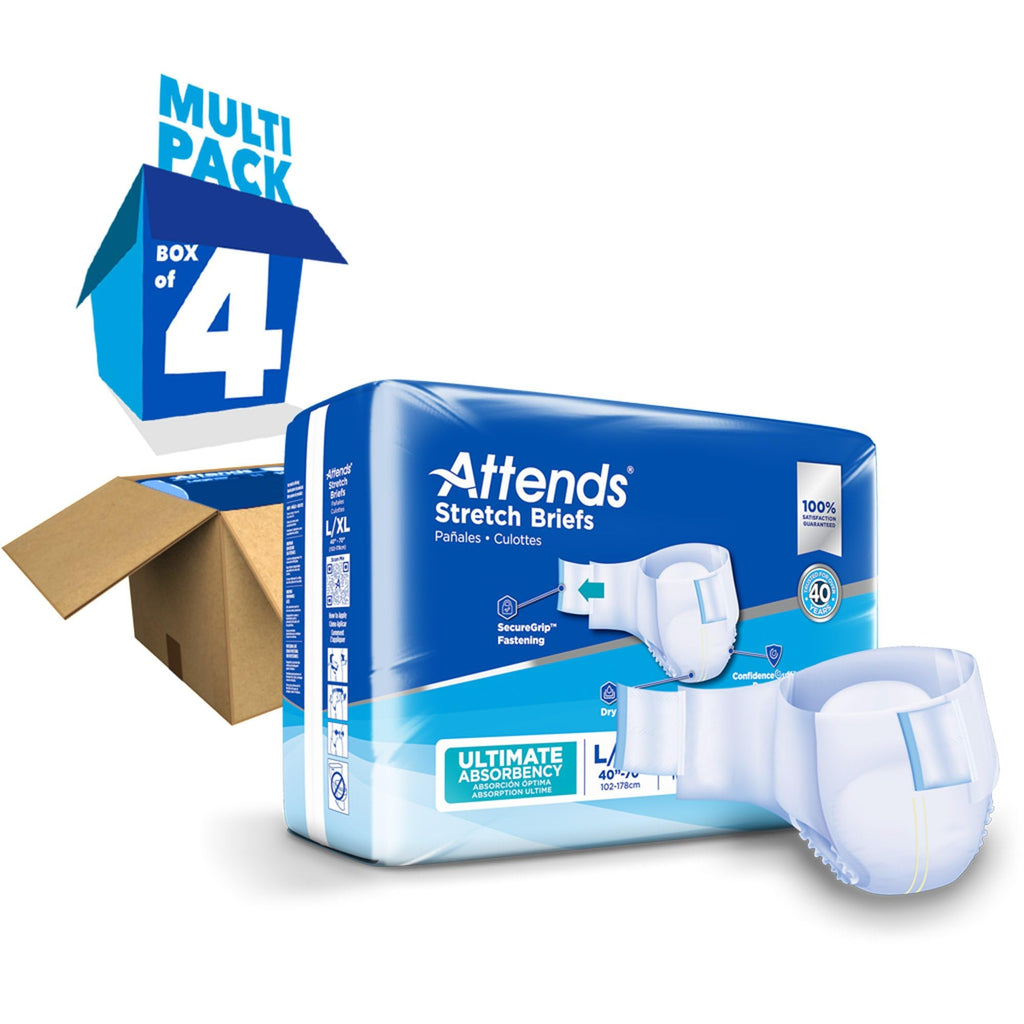 Large/X-Large Adult Incontinence Briefs 96 Ct T1902
