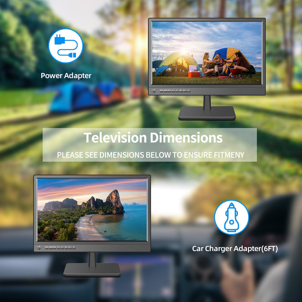 17 inch HD LED TV with Antenna W5624