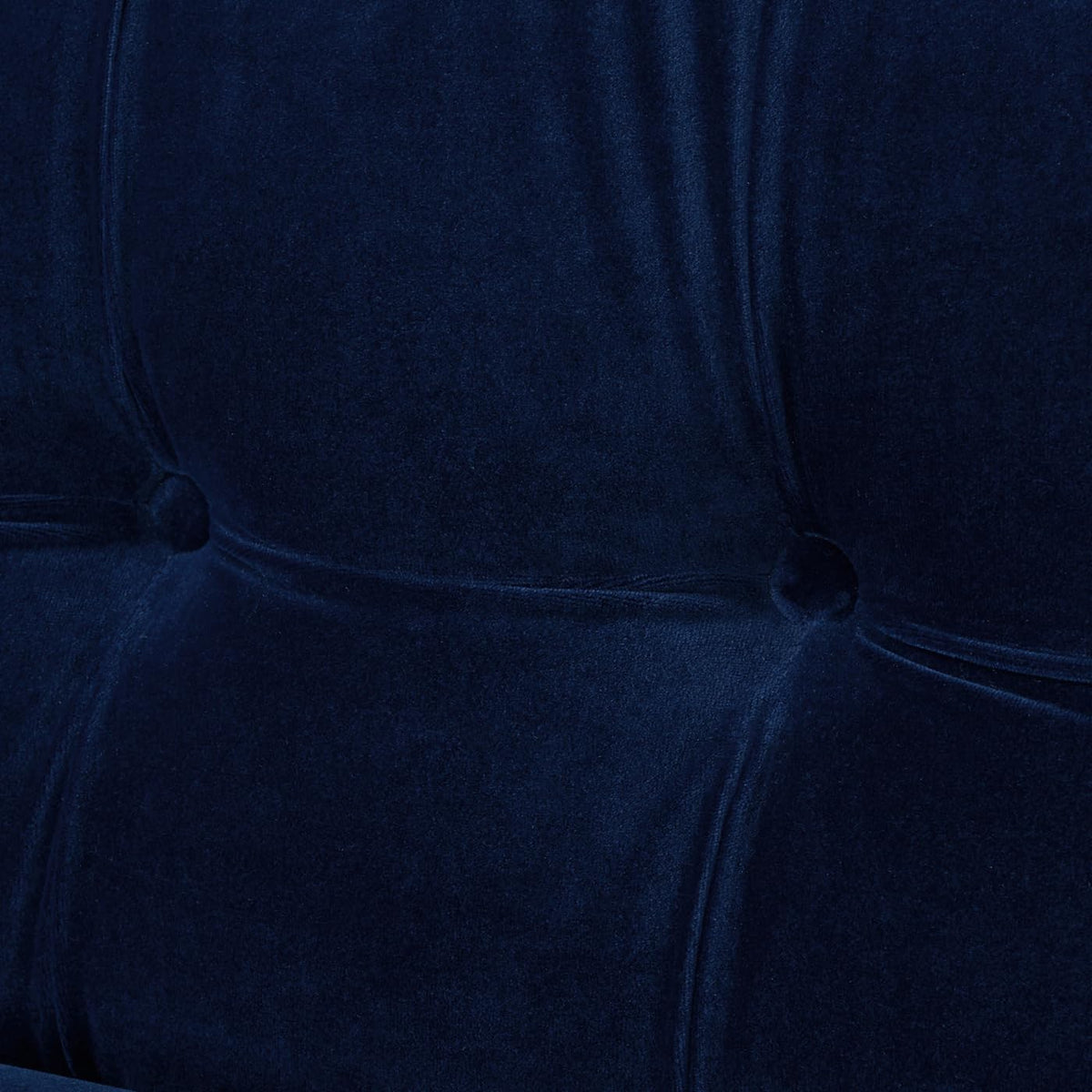 84" Navy Blue Velvet Tufted Sofa F8852